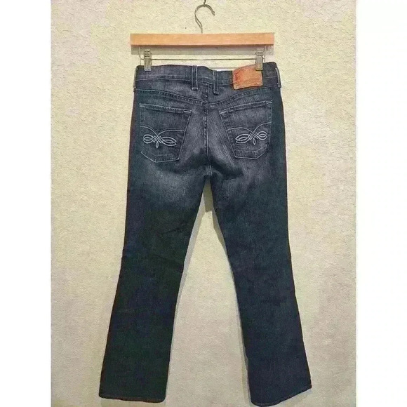 Lucky bootcut size 4/ 27. Dark blue. - Picture 7 of 7